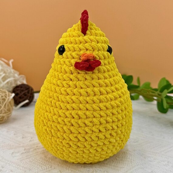 Crochet Pattern: Chicken Banana - Beginner Friendly Amigurumi PDF Download