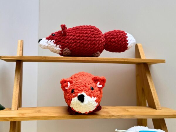 Mini Crochet Fox Pattern No Sew, Chunky Amigurumi Plushie PDF ...